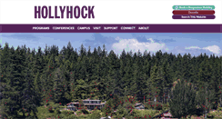 Desktop Screenshot of hollyhock.ca